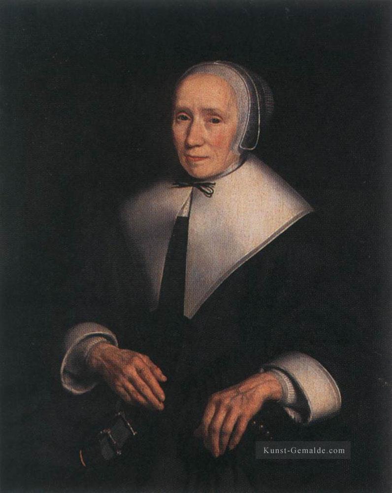 Porträt von eine Frau 2 Barock Nicolaes Maes Ölgemälde